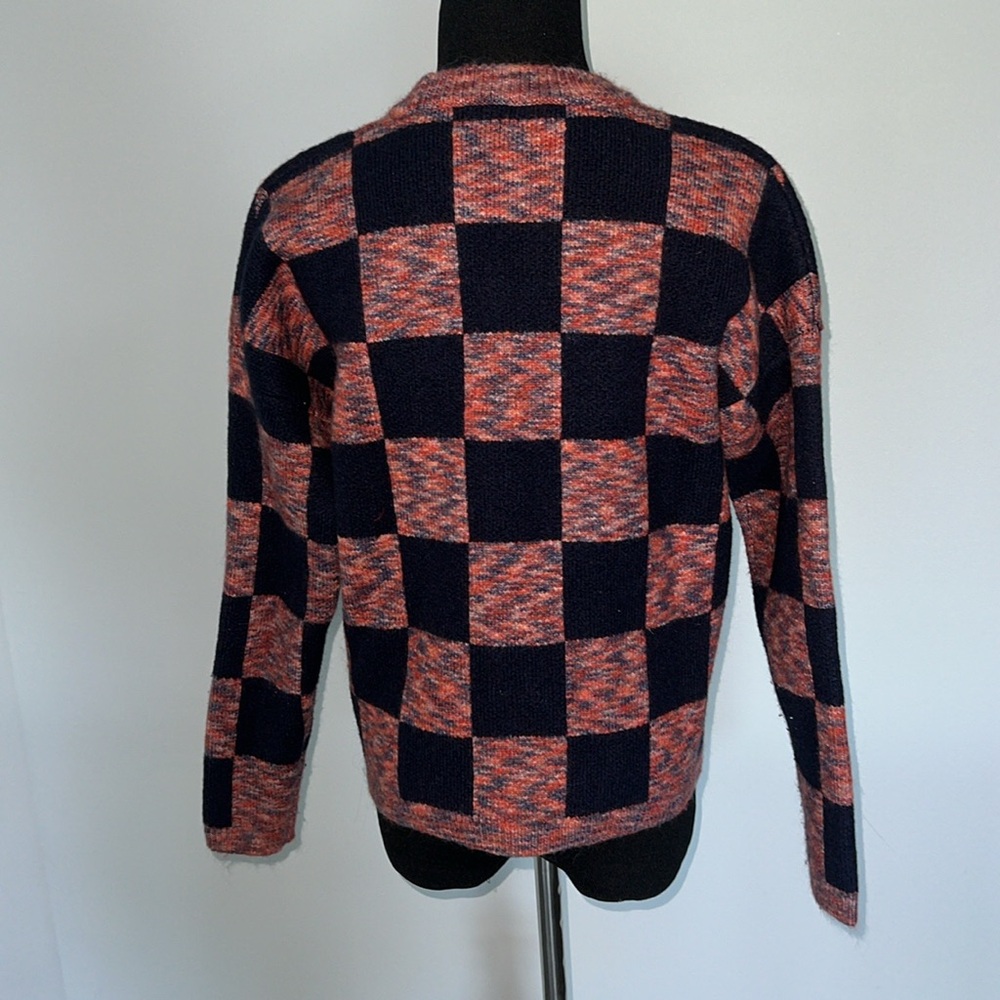 Madewell Multicolor Checkered Sweater - Picture 7 of 9